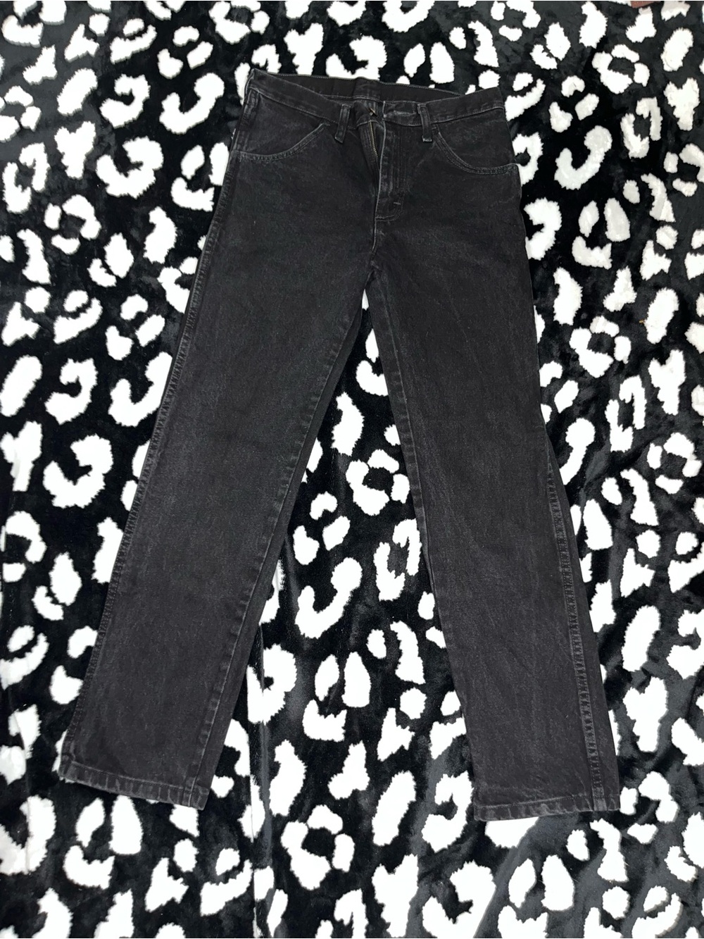 Rustler Men’s Black Bootcut Jeans